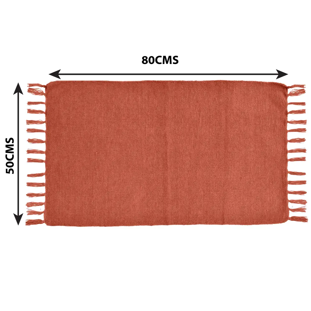 INSPIRE Manoa - хлопковый коврик ручной работы 50×80 см для уюта в интерьере 82481287 STLM-0979267 - Вид №5