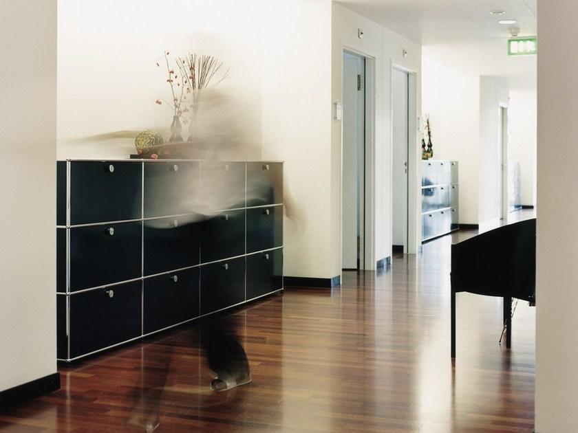 USM Низкомодульный офисный шкаф для хранения из металла Usm haller system sun-id-1380981 - Вид №21