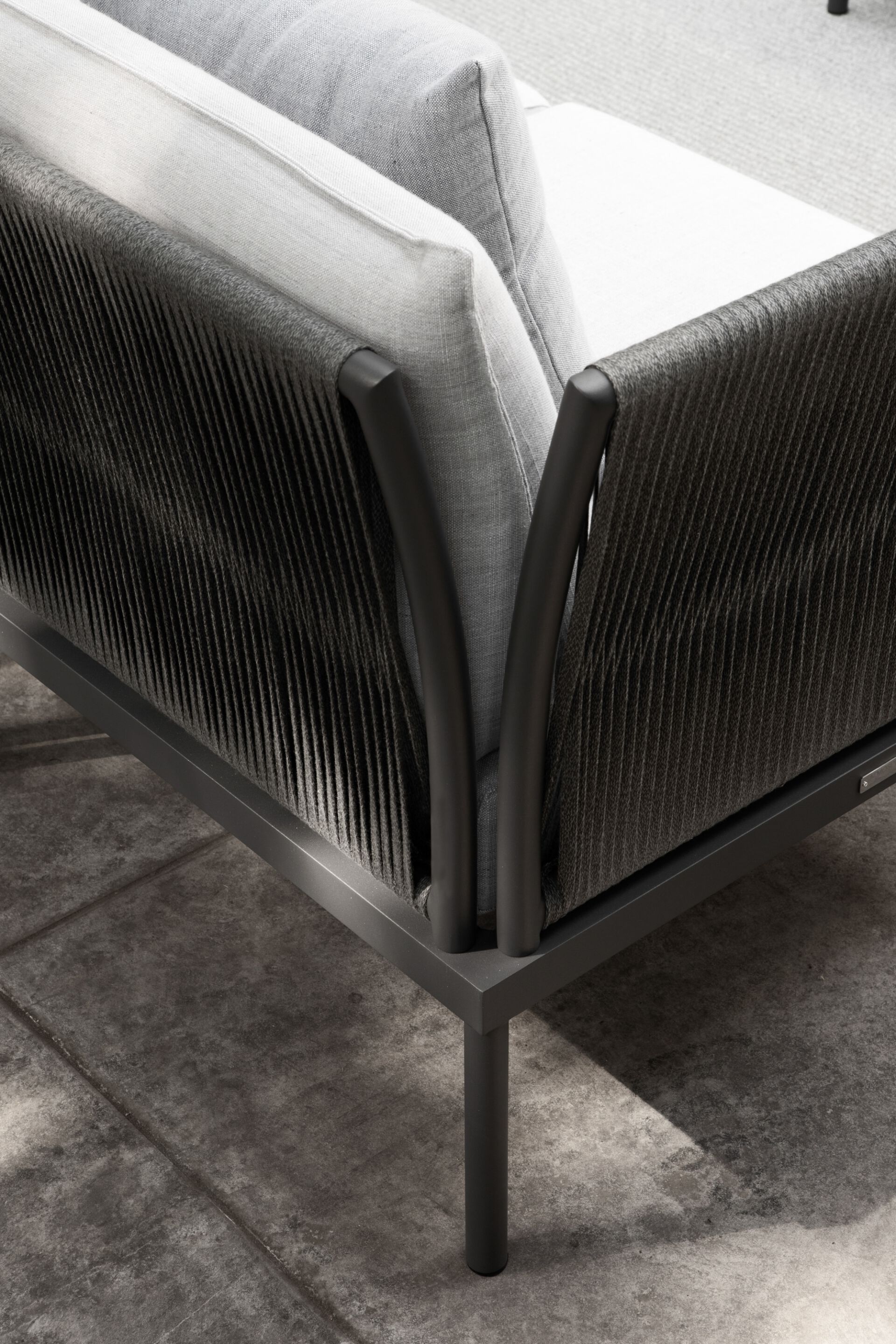 Тканевое угловое садовое кресло с подлокотниками Atmosphera ARCH-00126587 - Вид №4