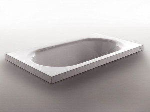 1KBA8BI0CR Встраиваемая ванна  Kos by Zucchetti Kaos