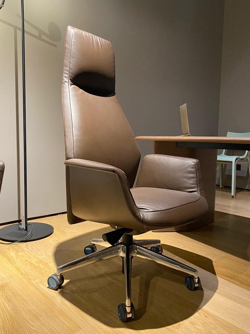 santreyd.com Кожаное кресло руководителя с высокой спинкой sun-id-1508736 - Вид №2