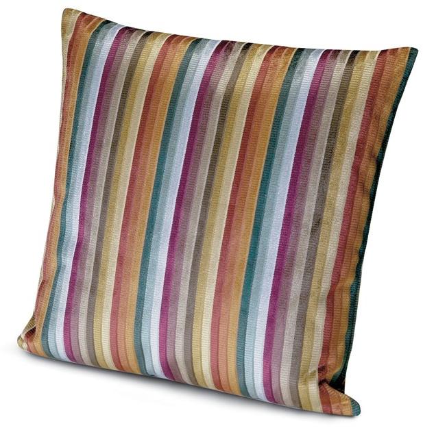 MissoniHome Подушка из бархата в полоску Master moderno sun-id-1424187 - Вид №1