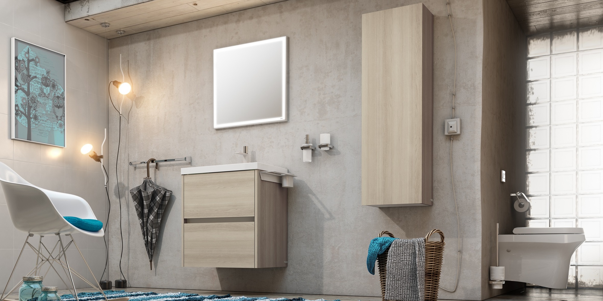 Sonia Пенал настенный CODE FRESNO 161409 - Вид №1