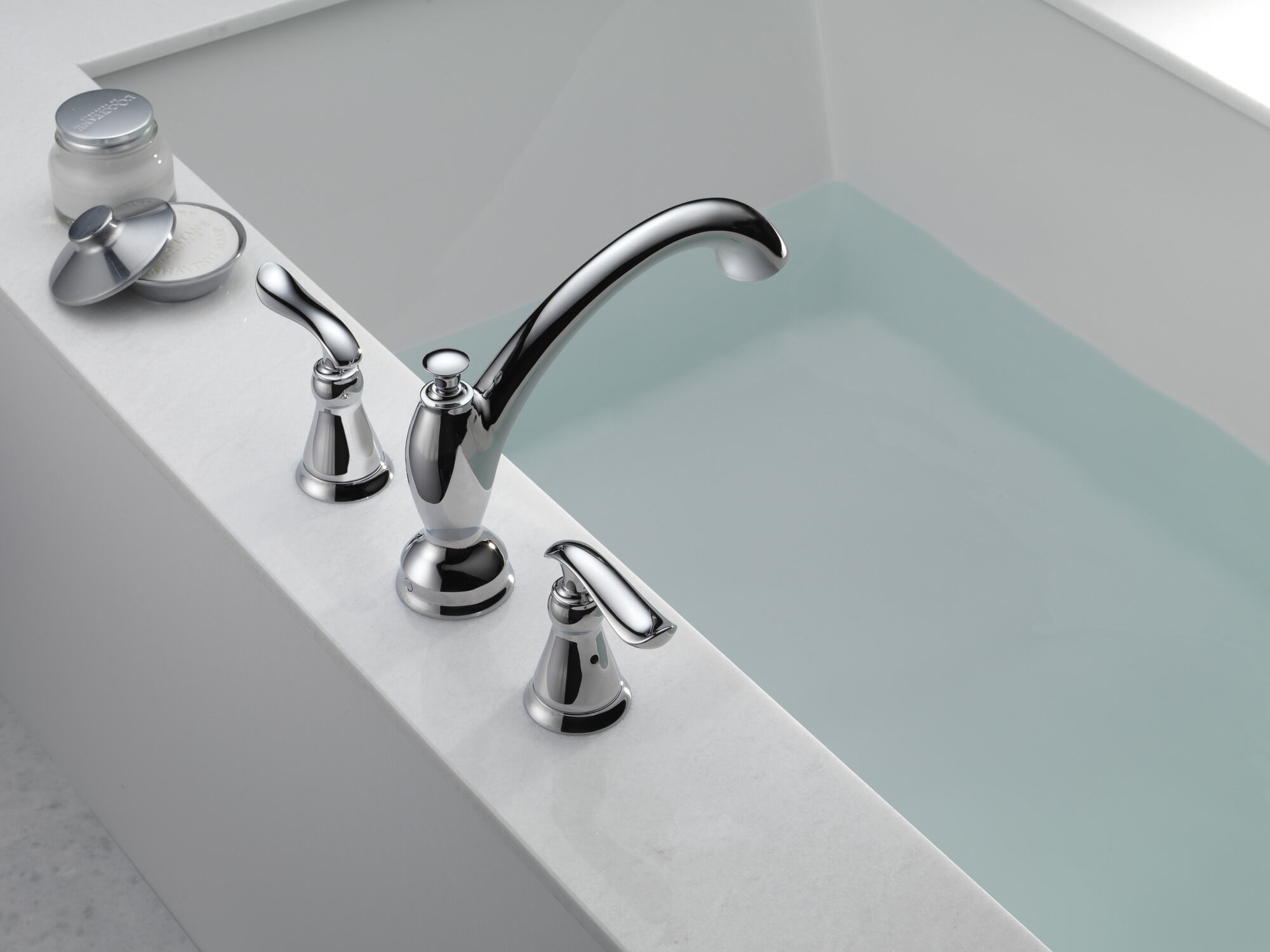 T2794-CZ Римская ванна Delta Faucet Linden Шампанское бронза  - Вид №2