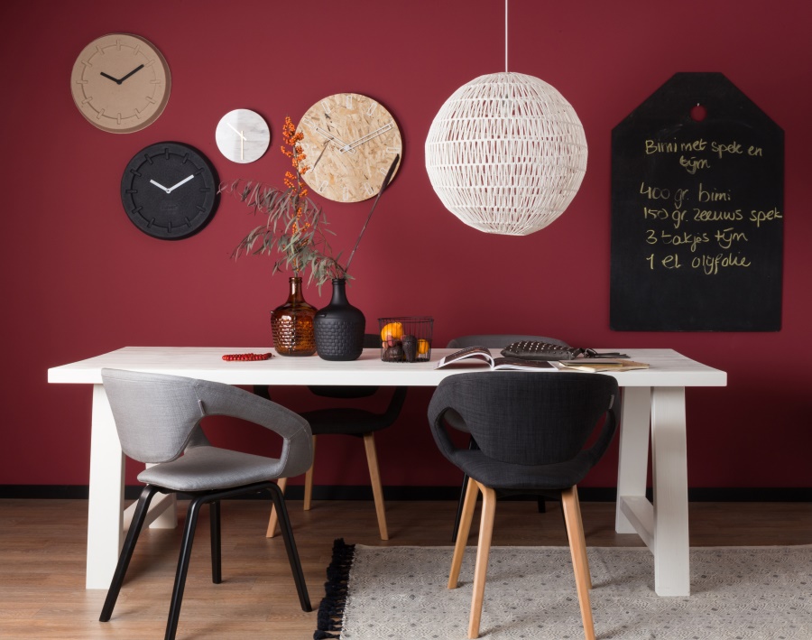 Кресло Flexback серое с черным основанием Zuiver 1200127 - Вид №1