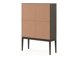 Сервант из шпона и микрофибры