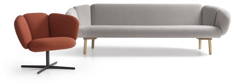 Artifort Диван из ткани Bras sun-id-1432166 - Вид №6