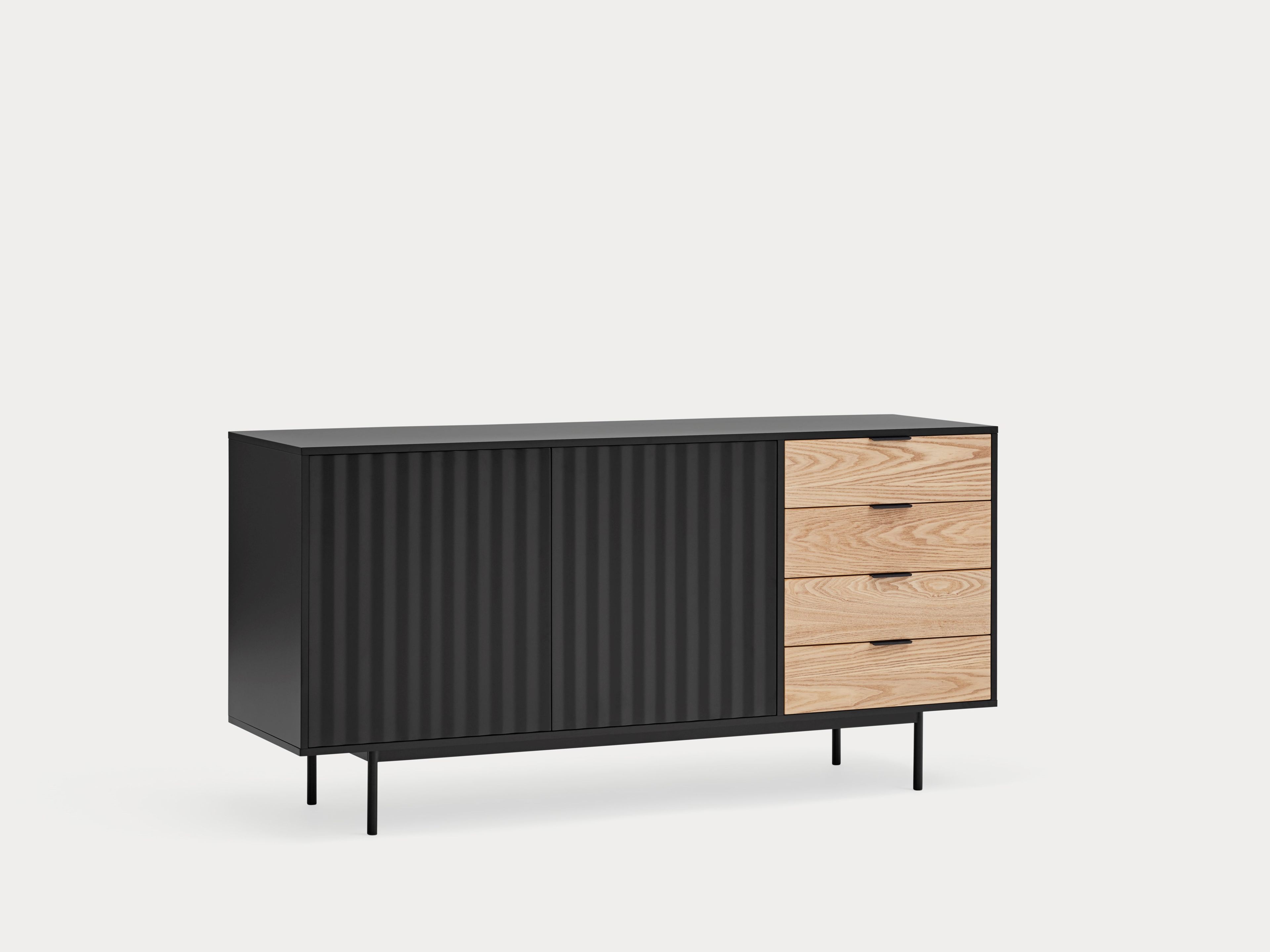 Шкаф из МДФ с распашными дверцами и ящиками TEULAT Sierra ARCH-00015967 - Вид №11