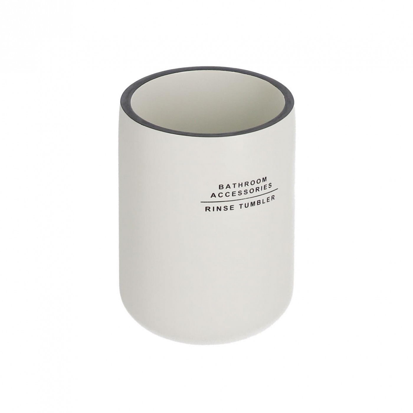 101774 Стакан для зубных щеток черно-белый La Forma Lali 