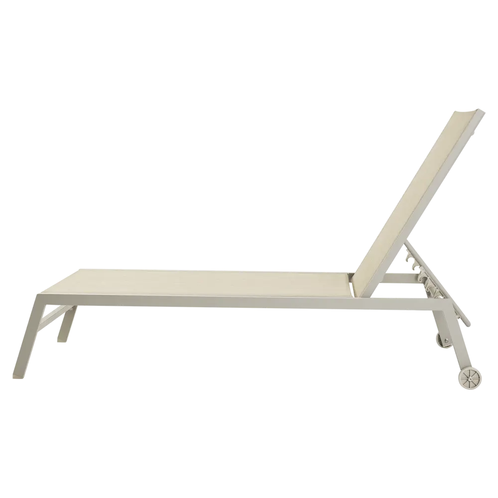 Шезлонг BEGINIA Lazo 200x68x31 см алюминий коричневый STLM-2128030 - Вид №18