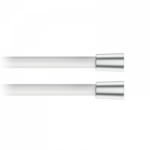 08951003 PREMIUM Серебряный шланг для душа 120 Белый-Inox GRB MIXERS