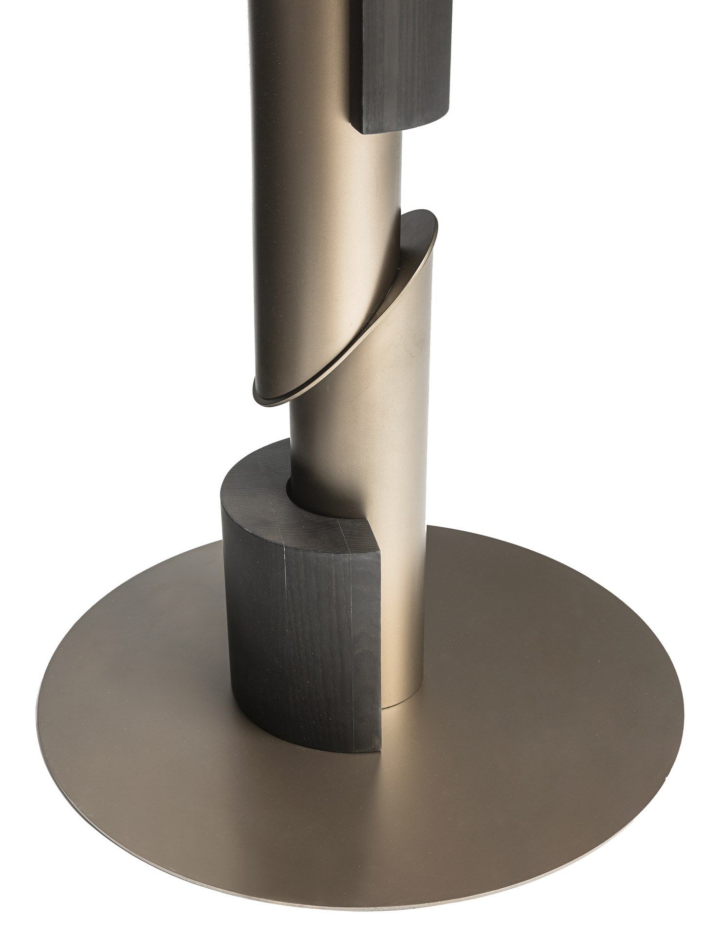 Круглый металлический стол для гостиной Shake FLOW ARCH-00019699 - Вид №1