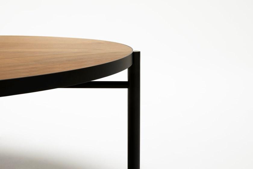 Ross Gardam Низкий круглый деревянный журнальный столик Noon sun-id-1461094 - Вид №5