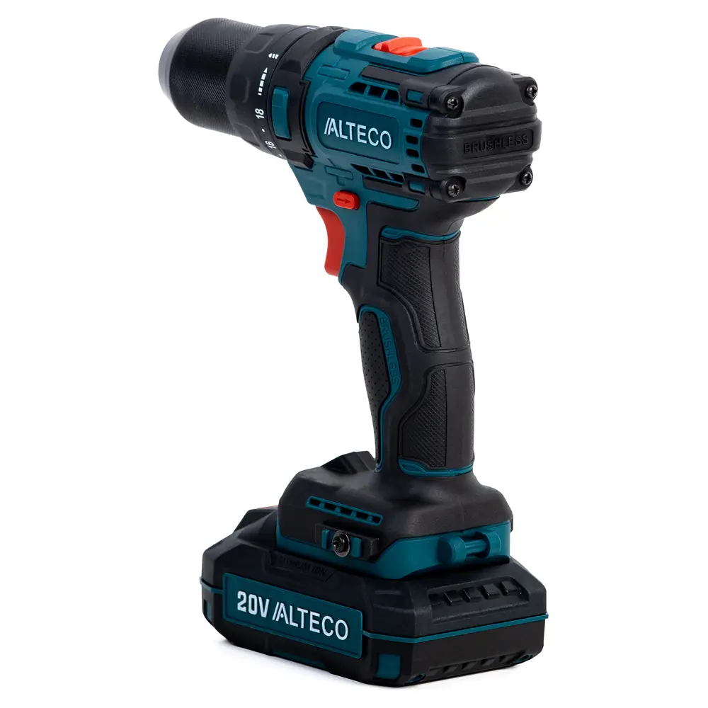 Бесщеточная дрель-шуруповерт Alteco CD 1813 Li BL с двумя аккумуляторами 85857606 STLM-1567641 - Вид №2
