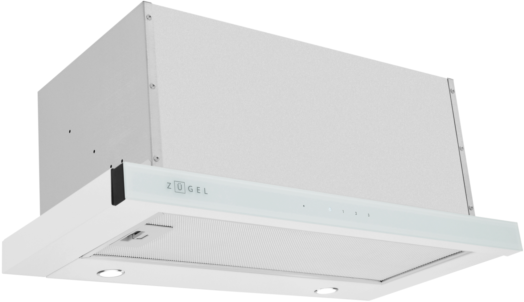 9175453 Вытяжка телескопическая ZUGEL ZHT652GW белый/белый STDN-0080159