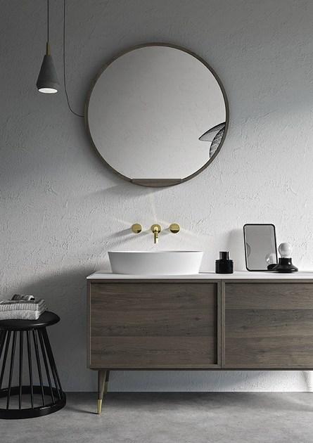 Callesella Arredamenti Зеркало настенное круглое в раме Cocò COCO sun-id-1353077 - Вид №4