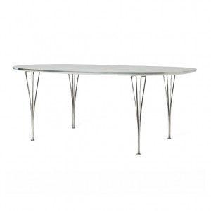 2000983136985 Обеденный стол -Elliptical SOFTLINE Super