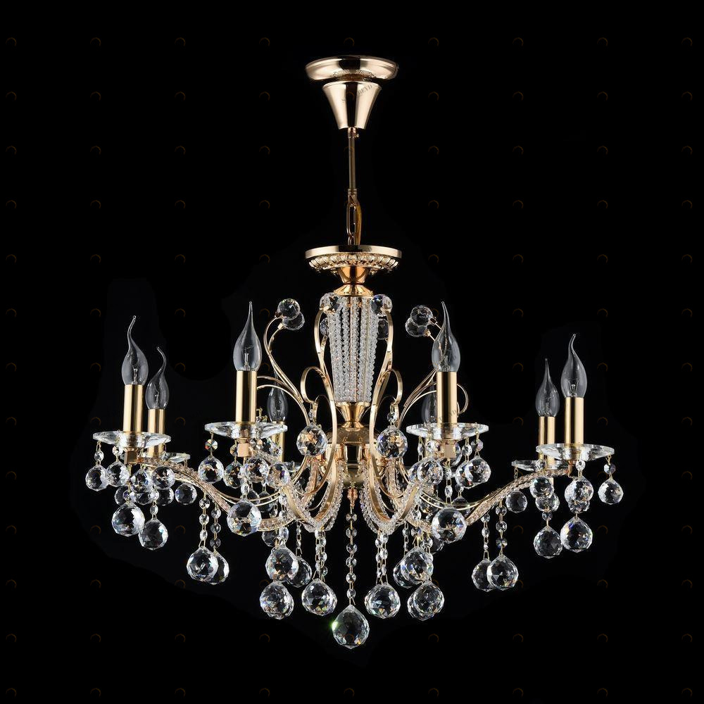 Подвесная люстра Freya Marlin FR1130-PL-08-G FREYA ДИЗАЙНЕРСКИЕ, MARLIN 188275 Золотой 