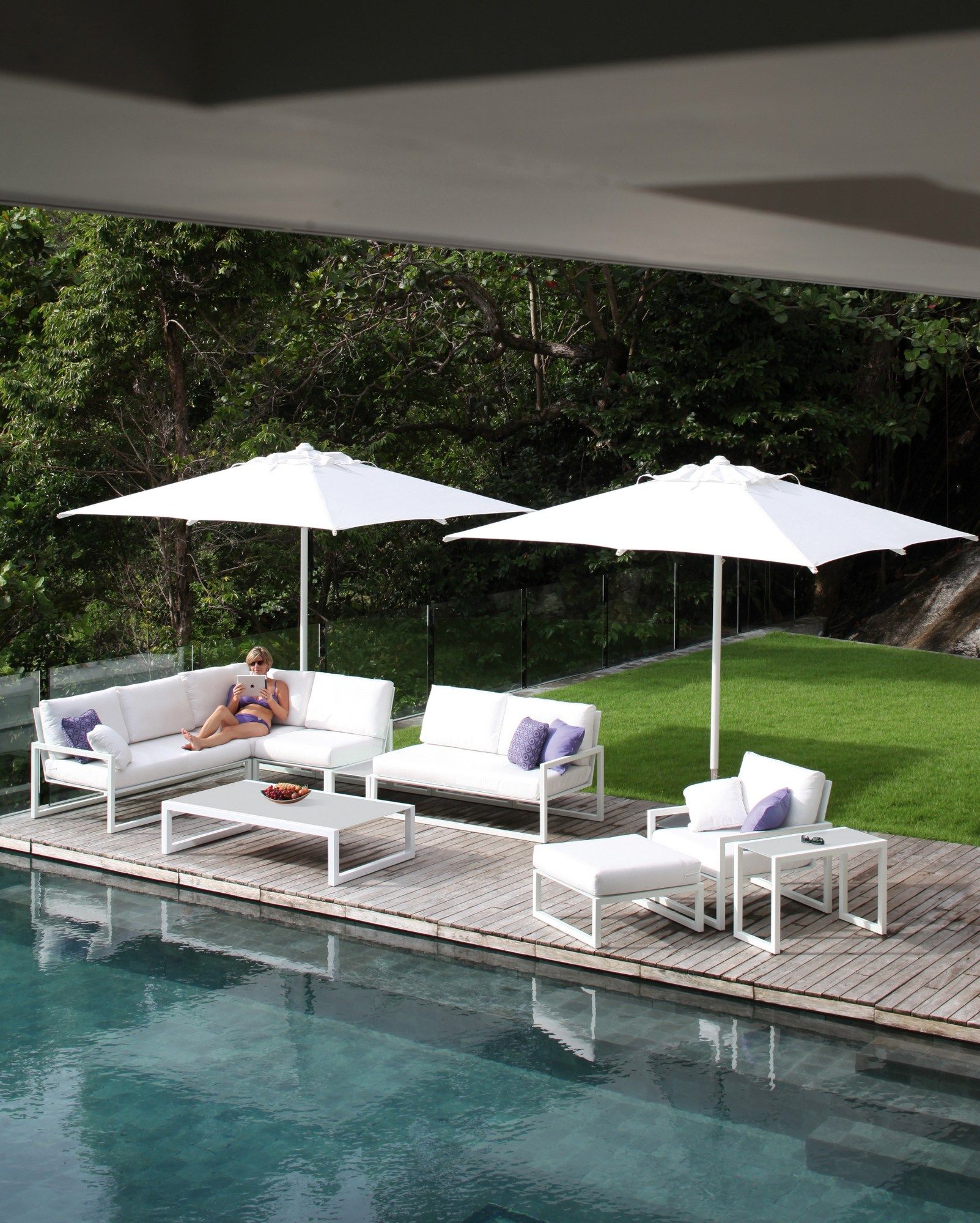 Прямоугольный садовый столик Royal Botania Ninix Lounge ARCH-00088156 - Вид №7