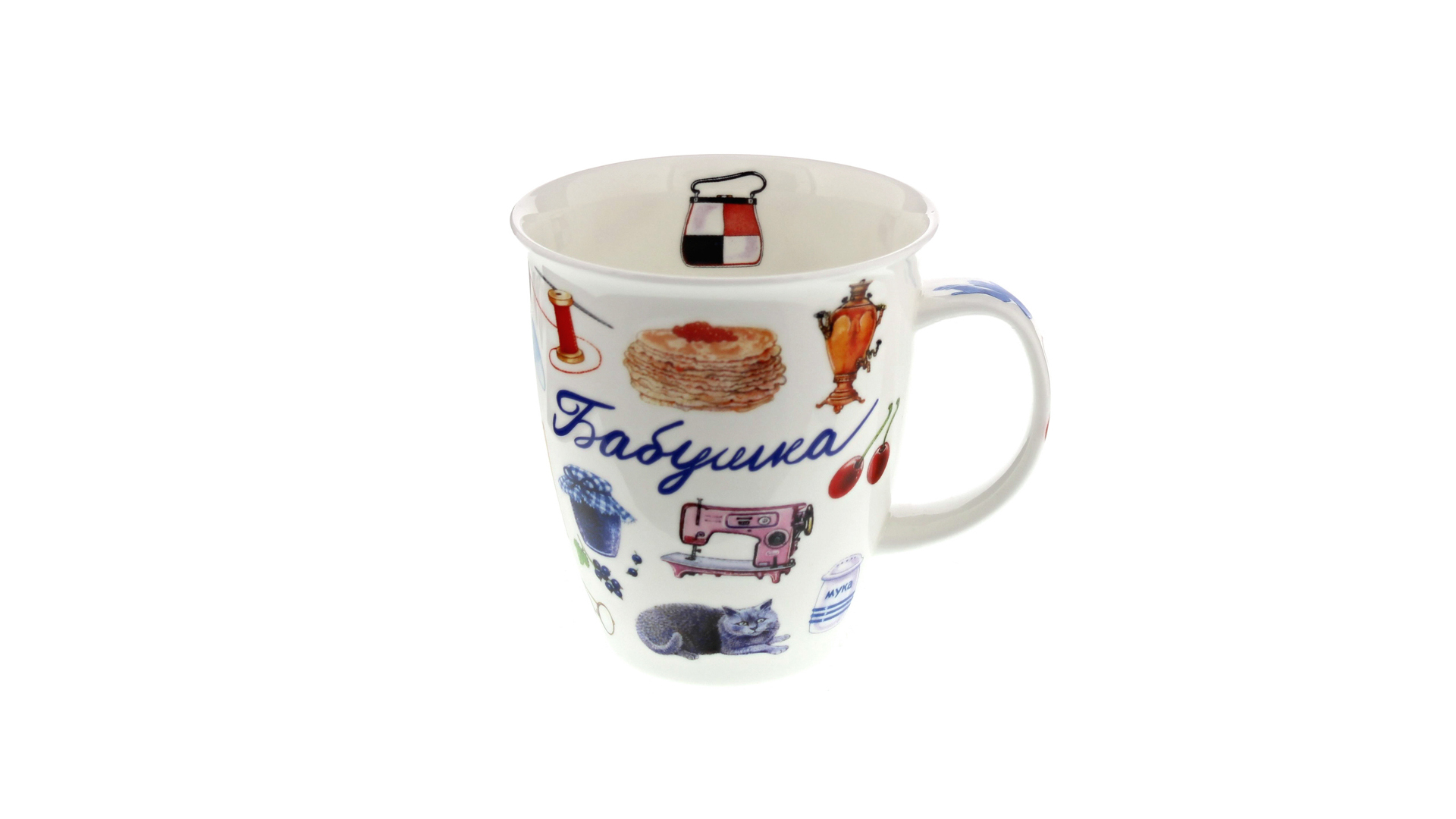 10625364 Dunoon Кружка Dunoon "Бабушка.Невис" 480мл Фарфор костяной  - Вид №4