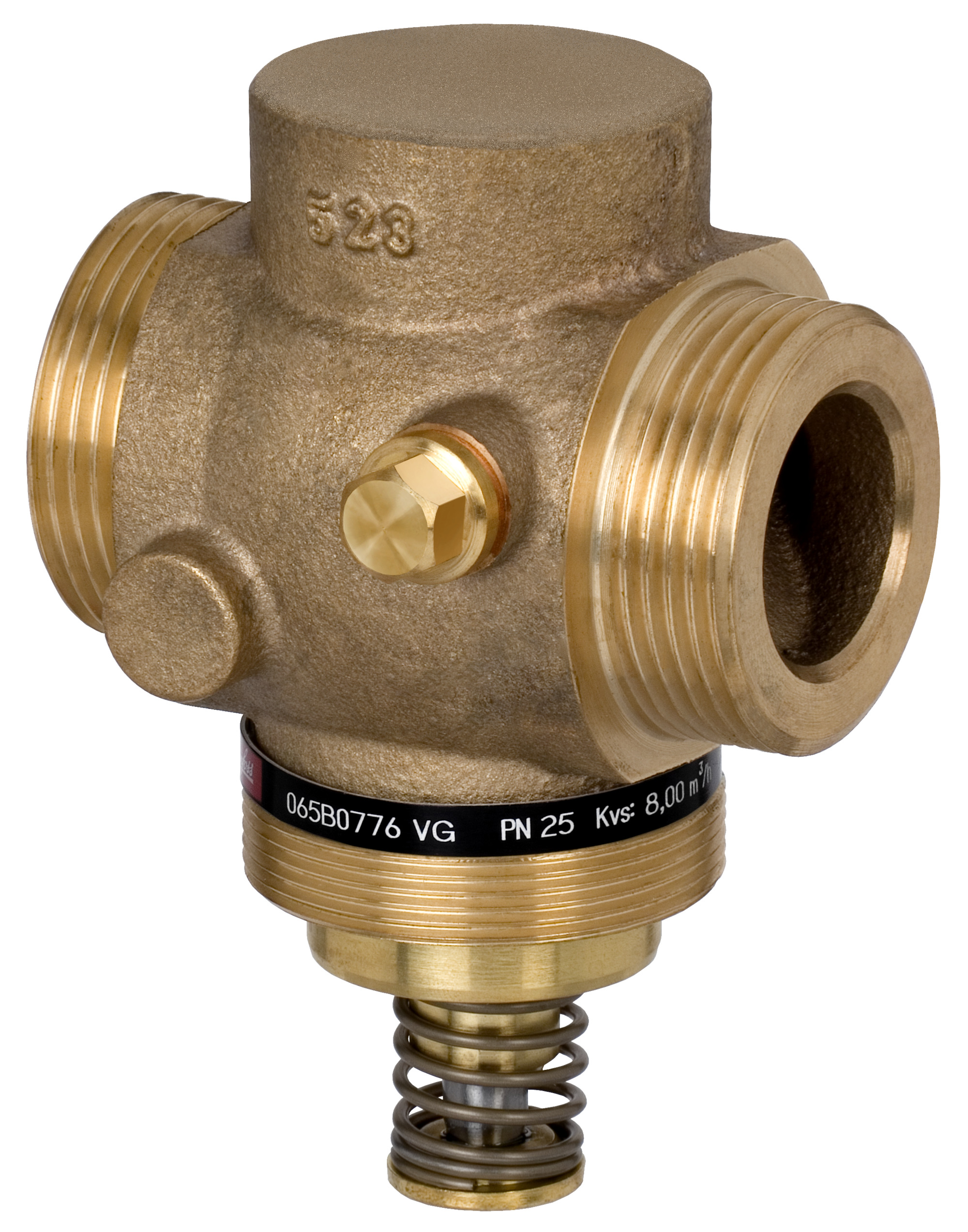 Danfoss Клапан VG, VGF; регулируемая среда – вода Клапан регулирующий VGF Ду 25 Kv 8 065B0782  - Вид №3