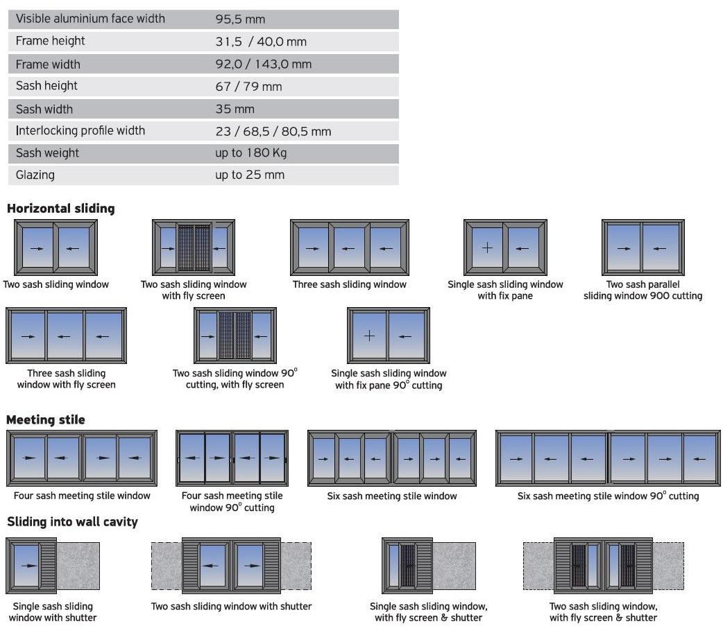 Alumil Раздвижная дверь из алюминия и стекла Smartia systems sun-id-1505259 - Вид №6