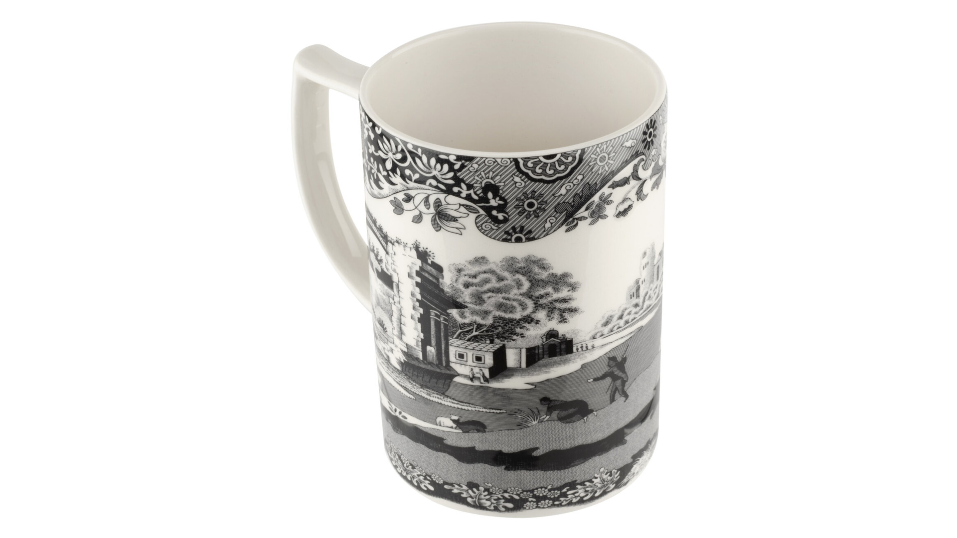 10670099 Spode Кружка Spode Черная Италия 340мл Фаянс  - Вид №1