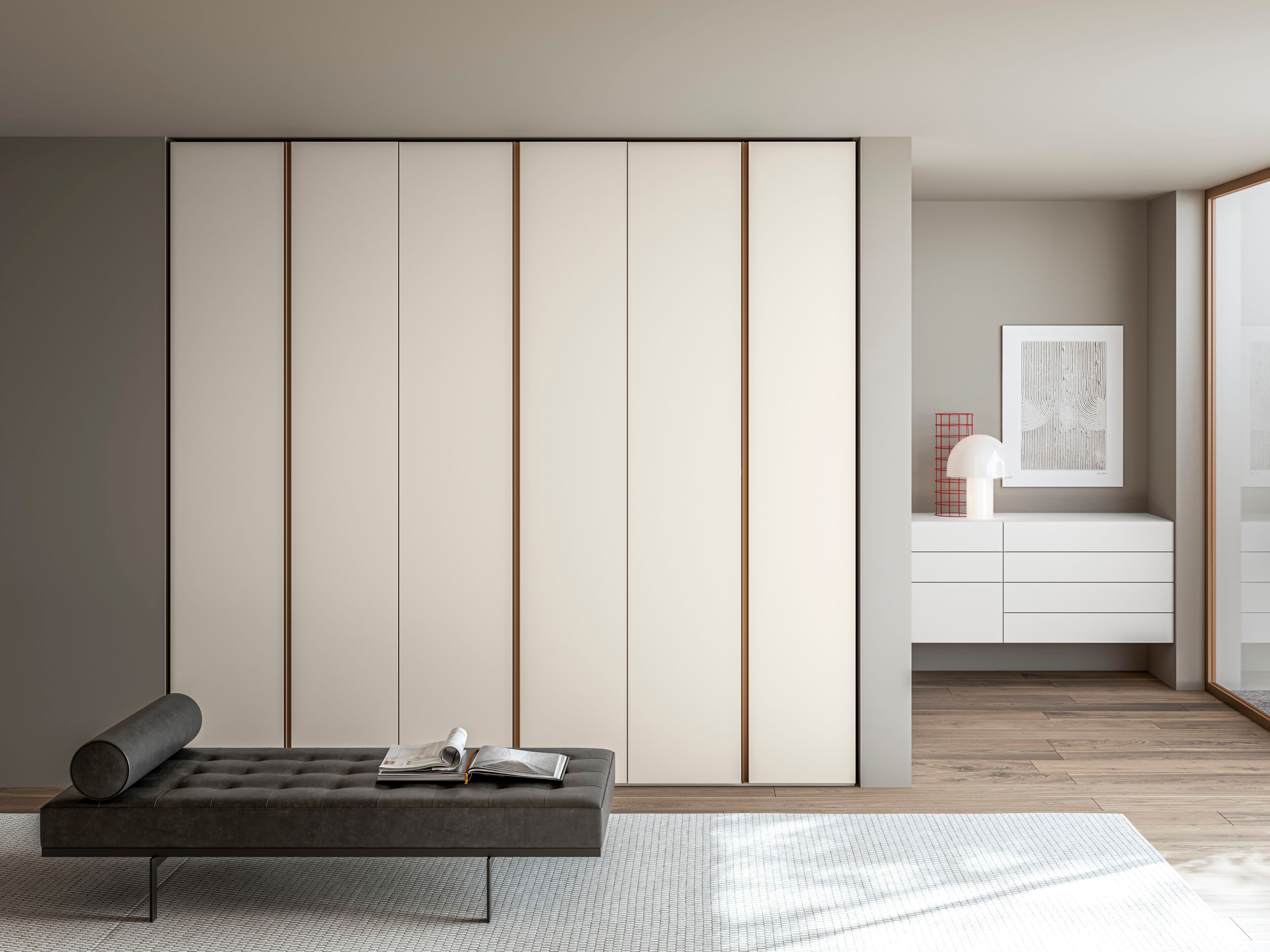 Шкаф с распашными дверцами De Rosso DR TO-ME ARCH-00023349