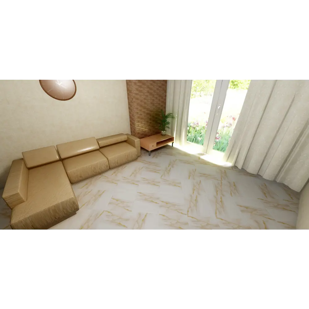 Керамогранит «Астерия» 45х45 см 1.42 м2 цвет бежевый 17553525 STLM-2049955 LB CERAMICS  - Вид №3