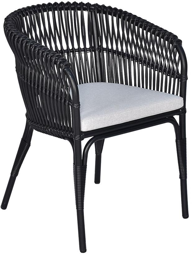 cbdesign Садовый стул из полиэтилена с подлокотниками Aruba N301n2 - Вид №1