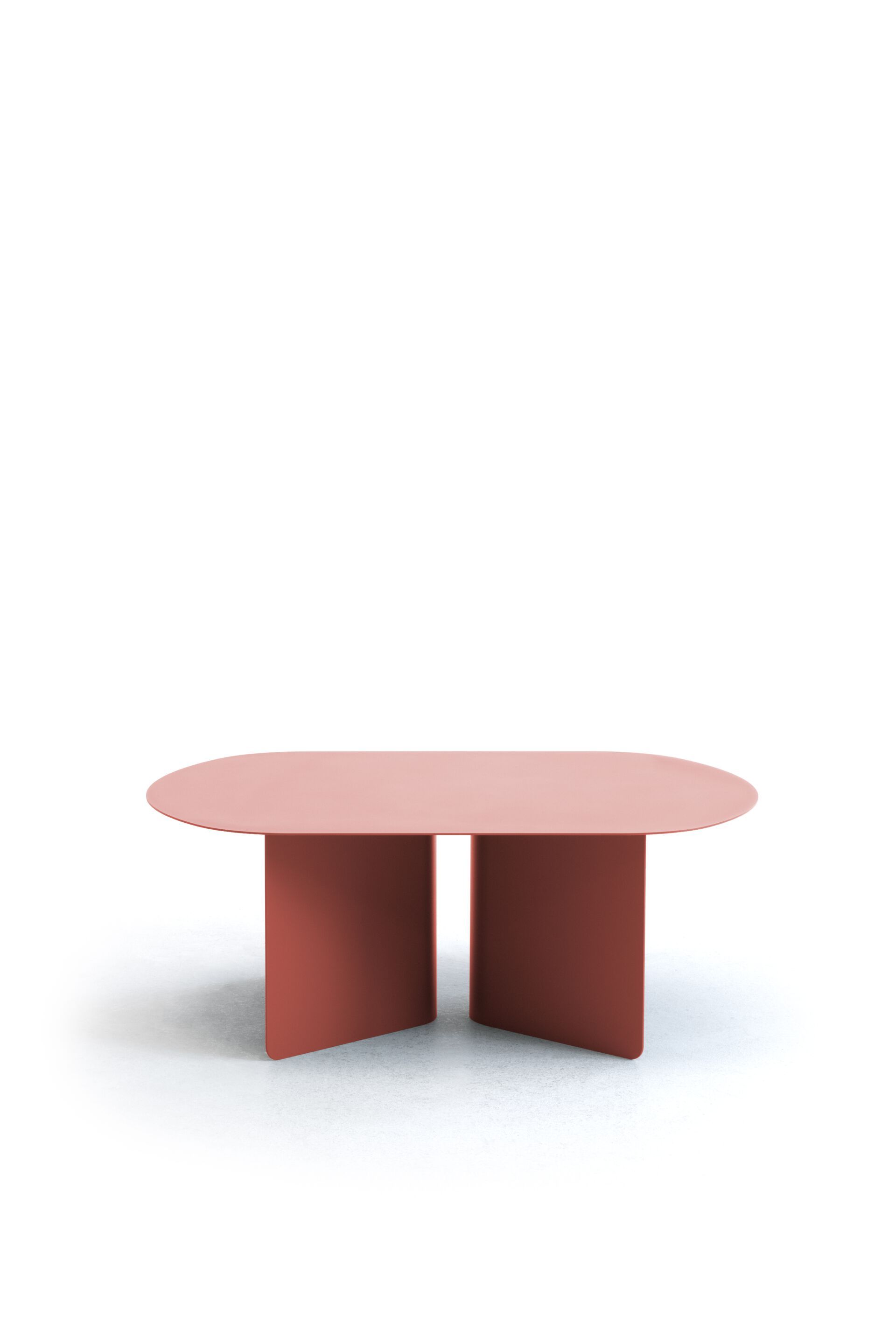 Металлический овальный журнальный столик Leyform SLIM ARCH-00055298 - Вид №10