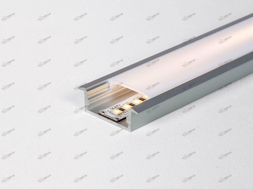 HER Линейный световой профиль из алюминия для светодиодных модулей  Pf025 