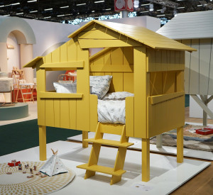 Кровать-чердак из МДФ