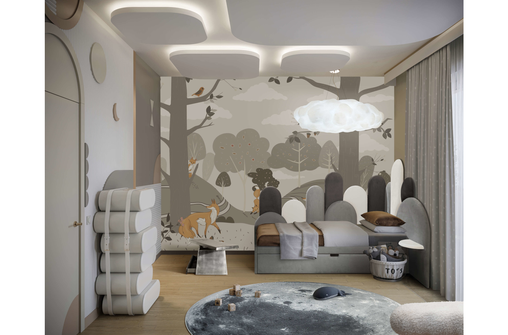 CIST422 Детские ковры Луна Circu  - Вид №14