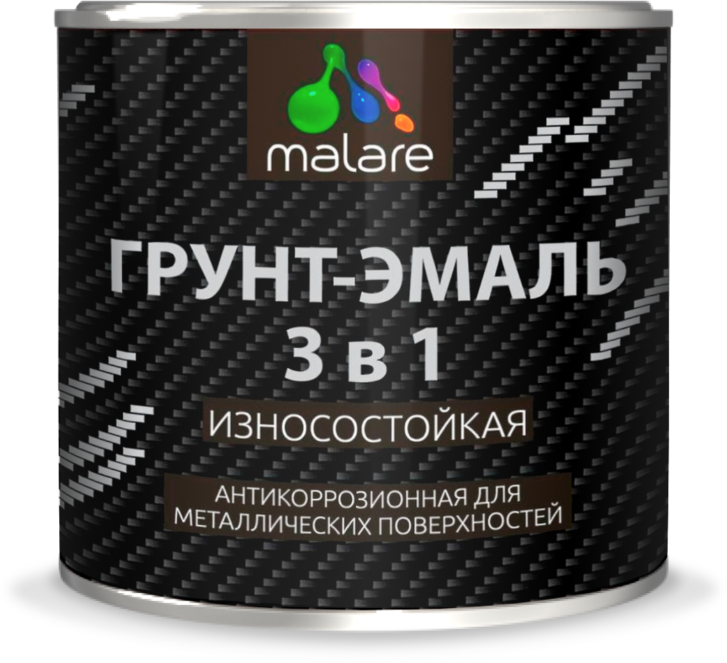 90935239 Грунт-эмаль 3 в 1 ГЭ-АУ048 цвет синий 0.9 кг STLM-0423656 MALARE