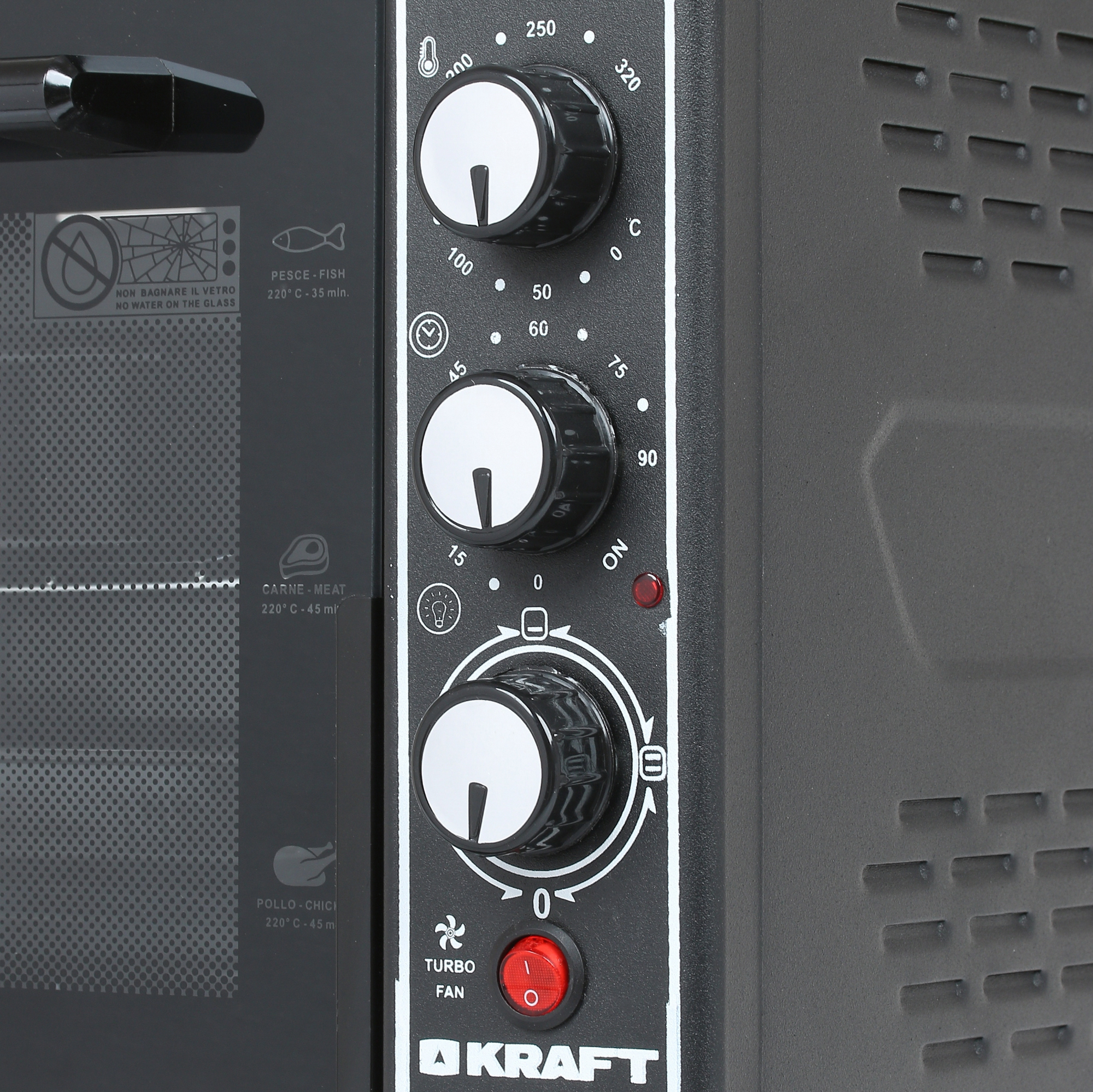 8108443 Мини-печь Kraft KF-MO 3802 KBL черный STDN-0044282 - Вид №4