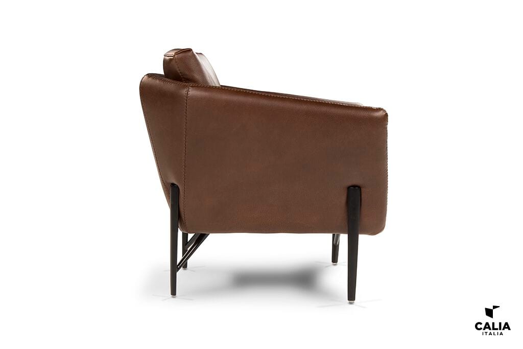 Кожаное кресло с подлокотниками Calia Italia Superior ARCH-00023584 - Вид №4