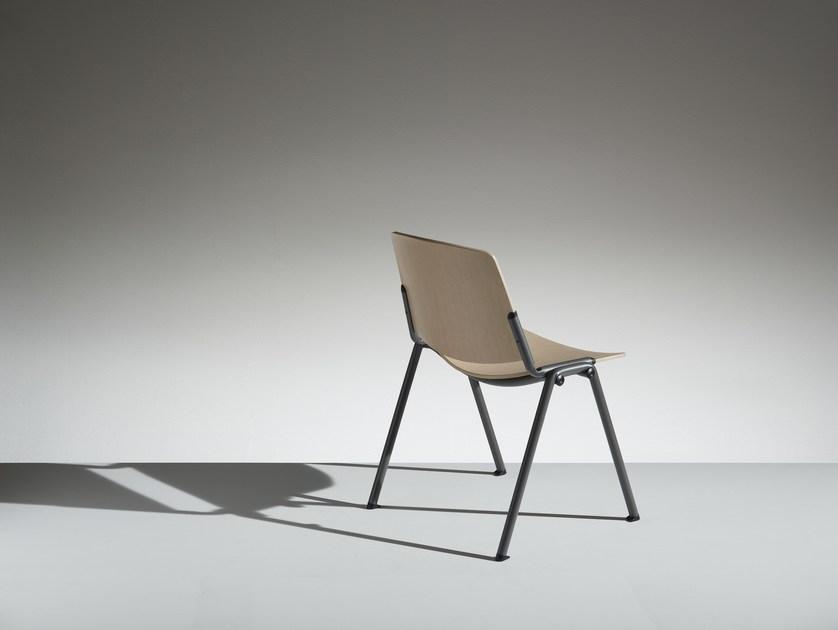 LAMM Штабелируемый деревянный стул New modulamm sun-id-1466938 - Вид №2