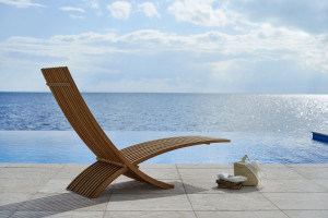 Садовая кровать из тикового дерева