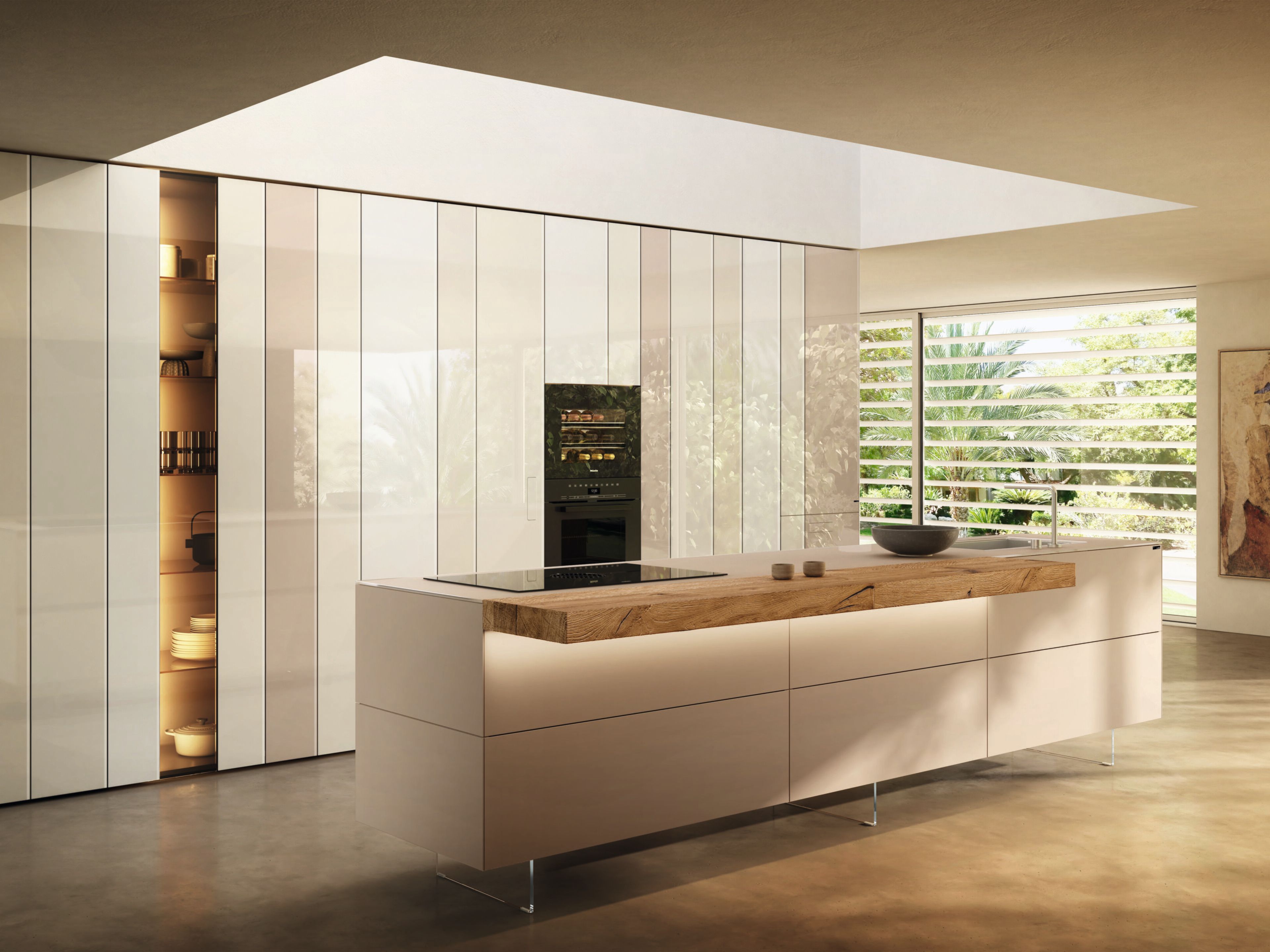 Кухня с островом Lago 36e8 CUT KITCHEN 2824 ARCH-00146315