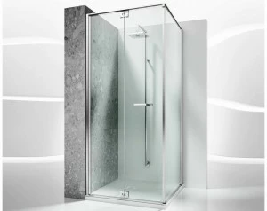 VISMARAVETRO Индивидуальная угловая душевая кабина из закаленного стекла Replay