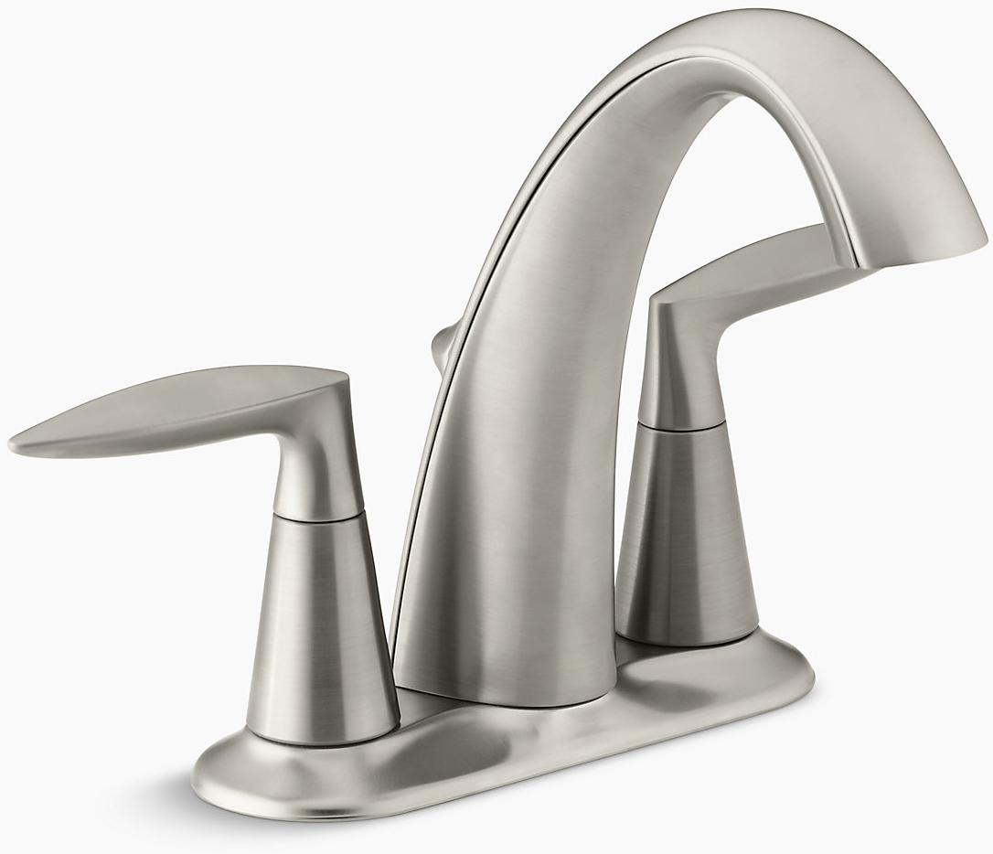 K-45100-4-BN Раковина KOHLER Vibrant Brushed Nickel 