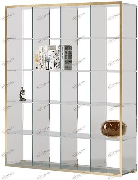 Paolo Castelli Отдельностоящий стеклянный книжный шкаф sun-id-1369380