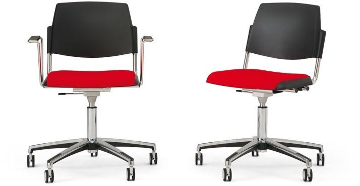 Diemmebi Кресло с подлокотниками на колесиках Volée sun-id-1509705 - Вид №1