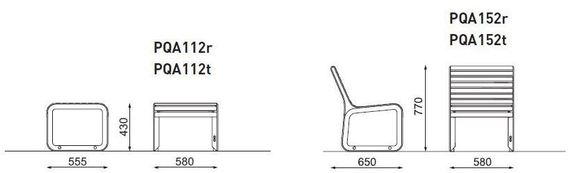 mmcité1 Садовый стул из алюминия и дерева Portiqoa Pqa152  - Вид №10