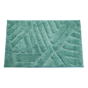 Коврик для ванной SWENSA Noor - бирюзовый комфорт 50×80 см 89379356