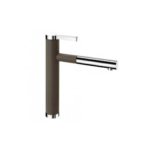 Кухонный смеситель кофейный Linee Blanco 518445