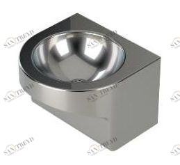 46270 Подвесная раковина настенная овальная PURUS  белая 