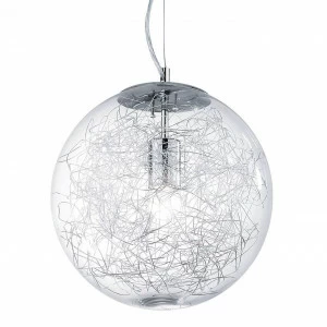 Подвесной светильник Ideal Lux Mapa Max SP1 D30 IDEAL LUX MAPA MAX 072688 Хром