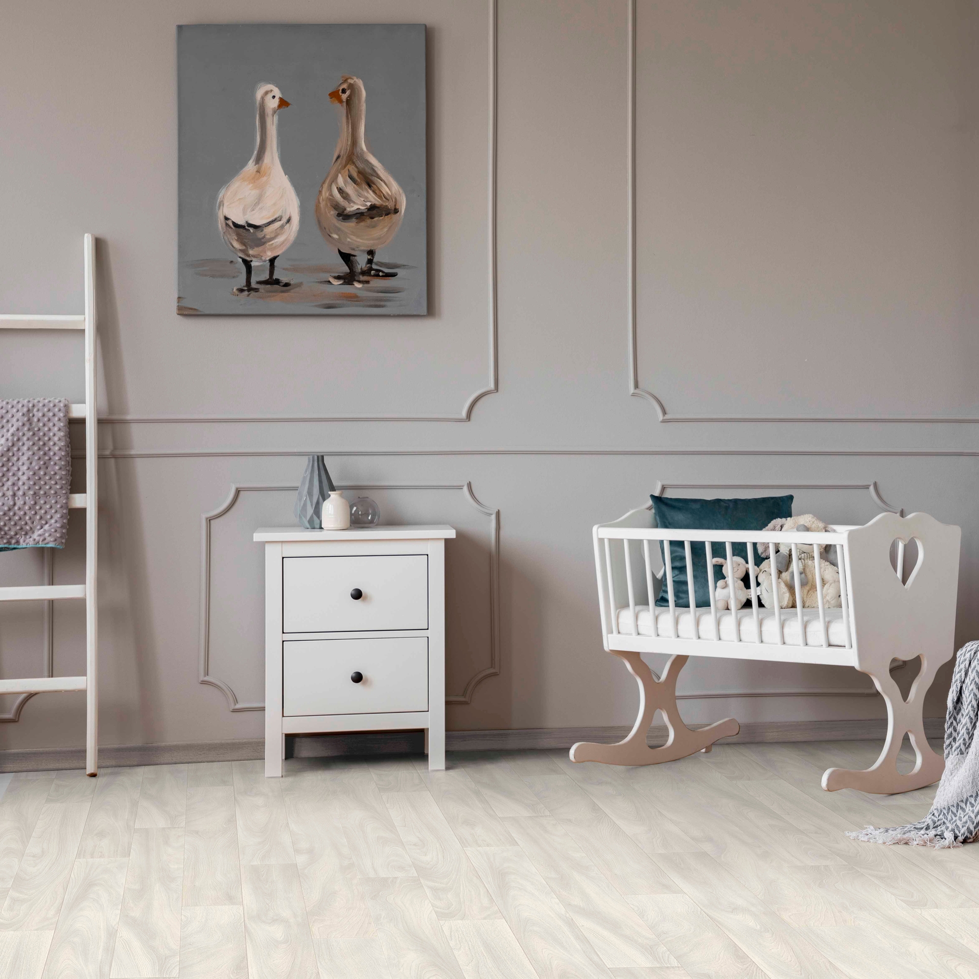 NOVENTIS Линолеум «Португальский дуб» серый 2 м для гостиной 84770969 STLM-0054946